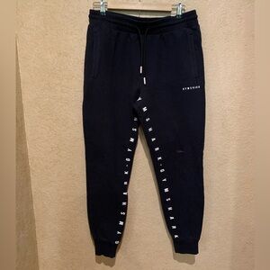 Gymshark Black Contrast Spellout Jogger.